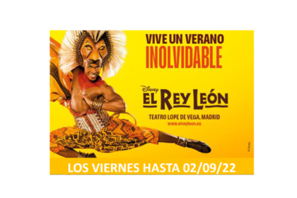 el rey león verano 2022