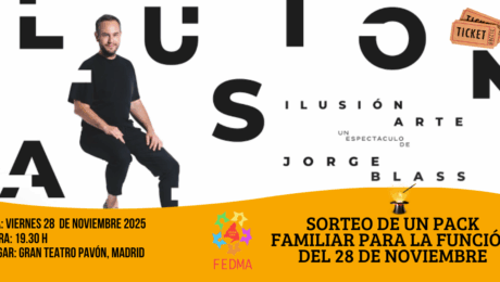 Sorteo Jorge Blass entradas fedma