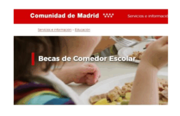 Becas comedor 2025