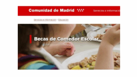Becas comedor 2025