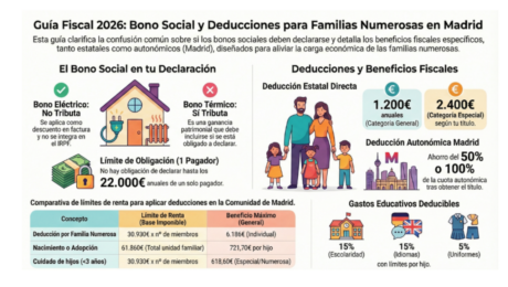 Infografía bono social y hacienda