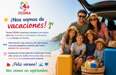 Vacaciones verano 2026 FEDMA