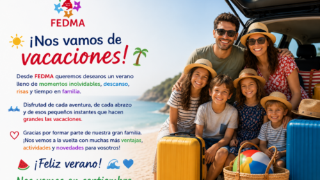 Vacaciones verano 2026 FEDMA
