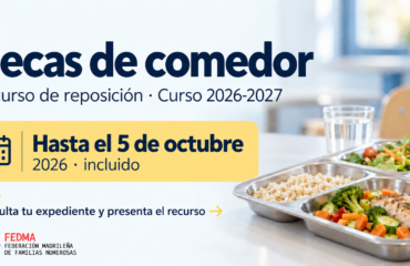 Recurso becas comedor 2026